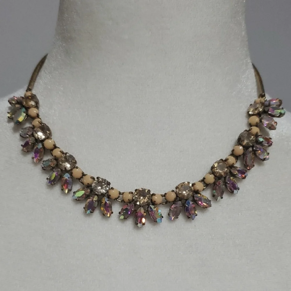 J. Crew Multicolor Crystal Necklace - Picture 1 of 2
